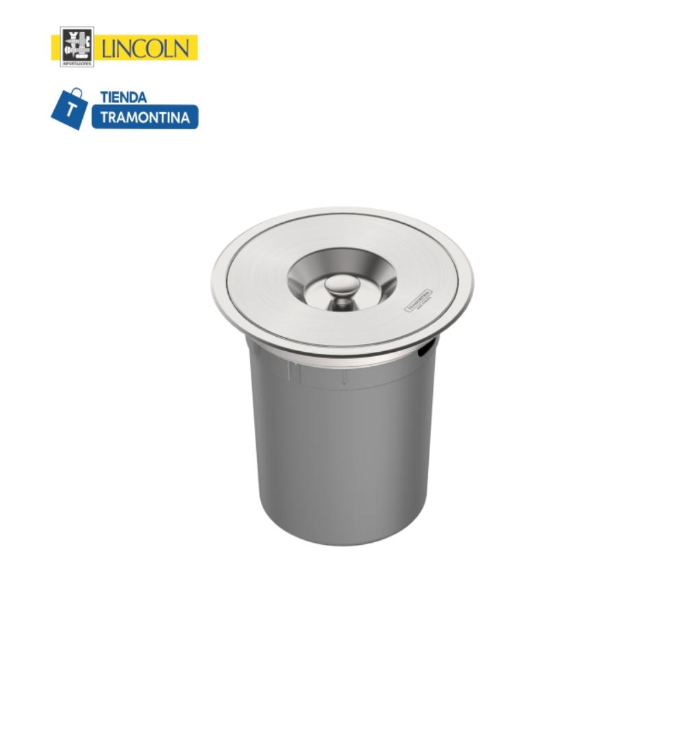 BASURERO DE EMBUTIR Tramontina  5L Inox